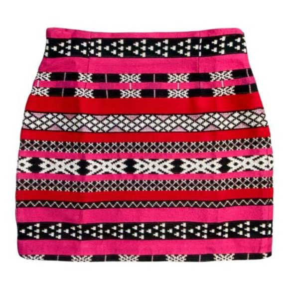 Zara Tribal Aztec Print Skirt (XS) - Picture 3 of 5